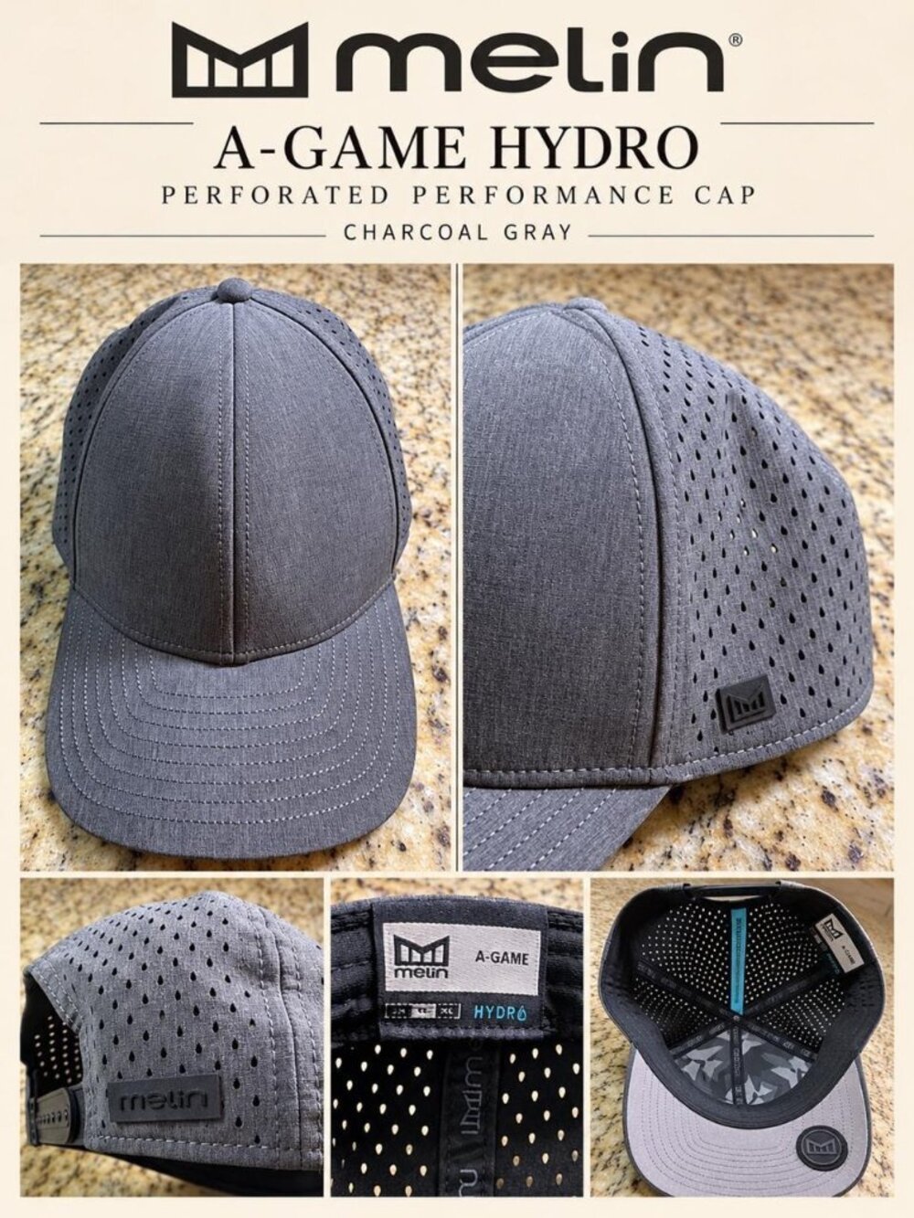 Melin A-Game Hydro Classic Men's Gray